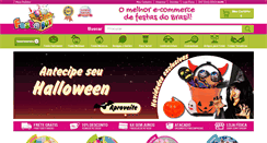 Desktop Screenshot of misterfestas.com.br